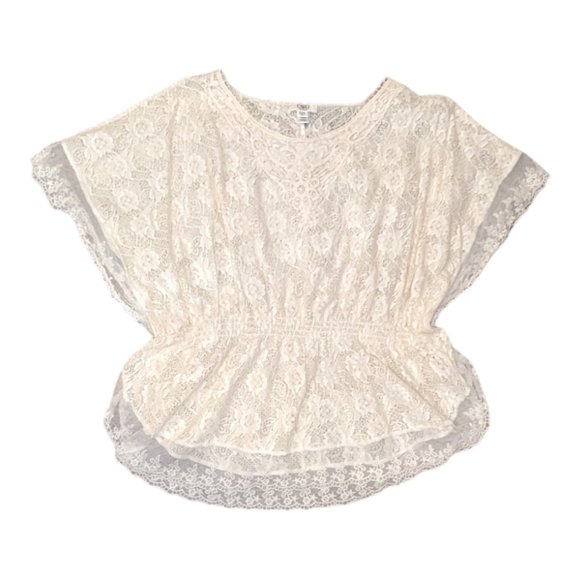 Cato Other - NWOT Plus Size Cato Boho Lace Tunic Blouse Caftan